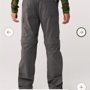 REI Co-op Sahara Convertible Pants Asphalt M (10-12)